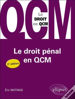Capa do artigo Le Droit Pénal En Qcm - 2e Édition
