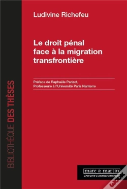 Capa do artigo Le Droit Pénal Face À La Migration Transfrontalière