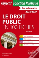 Le Droit Public En 100 Fiches