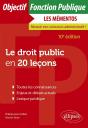 Le Droit Public En 20 Leçons (10e Édition) - Preview