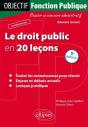 Le Droit Public En 20 Lecons 5eme Edition - Preview