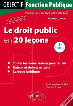 Capa do artigo Le Droit Public En 20 Lecons 5eme Edition
