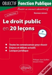 Le Droit Public En 20 Lecons 5eme Edition