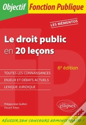 Capa do artigo Le Droit Public En 20 Leçons (6e Édition)