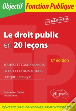 Capa do artigo Le Droit Public En 20 Leçons (6e Édition)