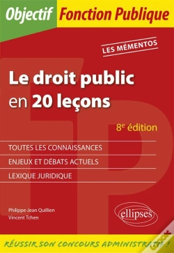 Capa do artigo Le Droit Public En 20 Leçons (8e Édition)