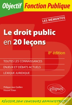 Capa do artigo Le Droit Public En 20 Leçons - 8e Édition