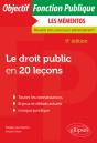Le Droit Public En 20 Leçons - 9e Édition - Preview