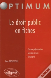 Capa do artigo Le Droit Public En Fiches
