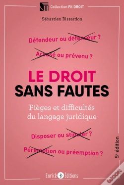 Capa do artigo Le Droit Sans Fautes