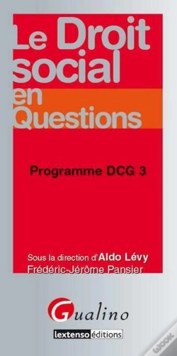 Capa do artigo Le Droit Social En Questions - Dcg 3