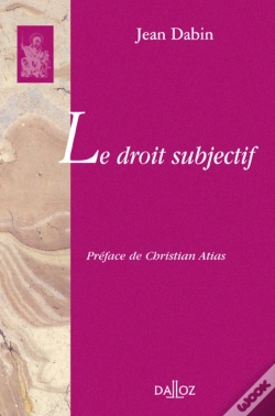 Capa do artigo Le Droit Subjectif