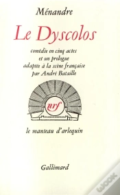 Capa do artigo Le Dyscolos - Comedie En Cinq Actes Et Un Prologue