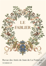 Capa do artigo Le Fablier, N° 29/2018