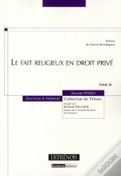 Capa do artigo Le Fait Religieux En Droit Prive - Vol29