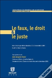 Capa do artigo Le Faux, Le Droit Et Le Juste
