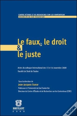 Capa do artigo Le Faux, Le Droit Et Le Juste