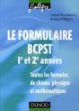 Le Formulaire Bcpst ; 1ère Et 2ème Année ; 1200 Formules De Chimie, Physique Et Mathématiques - Preview
