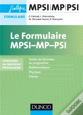 Le Formulaire Mpsi-Mp - 5e Edition - Conforme Au Nouveau Programme
