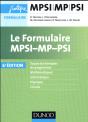 Le Formulaire Mpsi-Mp-Psi (6e Édition) - Preview