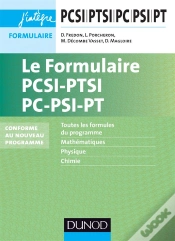 Capa do artigo Le Formulaire Pcsi-Ptsi-Pc-Psi-Pt