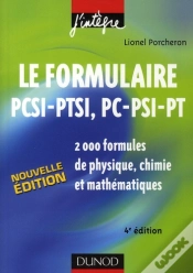 Capa do artigo Le Formulaire Psci-Ptsi, Pc-Psii-Pt (4ème Édition)