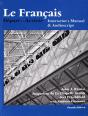 Le Francais Â€“ Instructor'S Manual Â€“ Departâ€“Â€“Arrivee - Preview