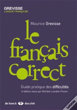 Capa do artigo Le Français Correct ; Guide Pratique Des Difficultés (6e Édition)