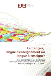 Capa do artigo Le Francais, Langue D