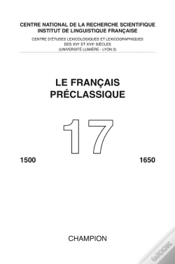 Capa do artigo Le Francais Preclassique N.17 2015