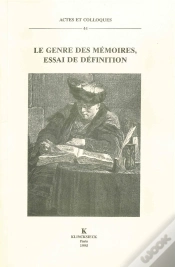 Capa do artigo Le Genre Des Mémoires : Essai De Définition