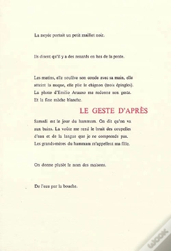 Capa do artigo Le Geste D'Après