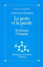 Le Geste Et La Parole T.1 Technique Et Langage - Preview