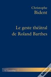 Capa do artigo Le Geste Théâtral De Roland Barthes