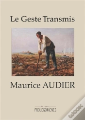 Capa do artigo Le Geste Transmis