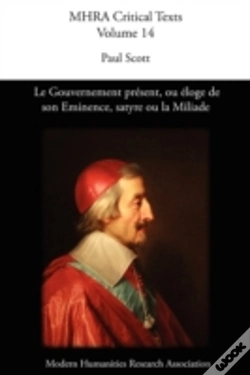 Capa do artigo Le Gouvernement Present, Ou Eloge De Son Eminence. Satyre Ou La Miliade