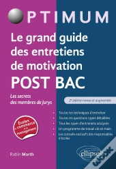 Le Grand Guide Des Entretiens De Motivation Post Bac