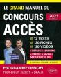 Le Grand Manuel Du Concours Acces 2023 (Programme Officiel : Ecrits + Oraux) - Preview