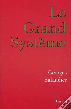 Capa do artigo Le Grand Systeme