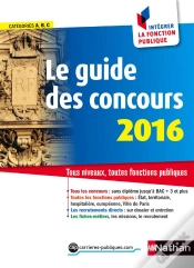 Capa do artigo Le Guide Des Concours 2016 N19 (Comment Integrer La Fonction  Publique) 2015