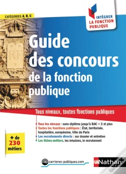 Capa do artigo Le Guide Des Concours 2018 N19 - Categories A-B-C - Comment Integrer La Fonction Publique 2017