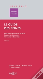 Capa do artigo le guide des peines (5e édition)