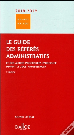 Capa do artigo Le Guide Des Référés Administratifs (Édition 2017/2018)