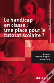Capa do artigo Le Handicap En Classe : Une Place Pour Le Tutorat Scolaire ?