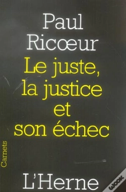 Capa do artigo Le Juste, La Justice Et Son Échec
