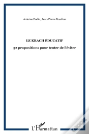 Capa do artigo Le Krach Éducatif ; 32 Propositions Pour Tenter De L