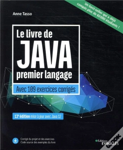 Capa do artigo Le Livre De Java Premier Langage - Avec 109 Exercices Corriges
