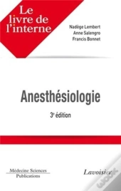 Le Livre De L'Interne Anesthésiologie (3 Édition)
