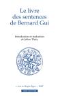 Le Livre Des Sentences De Bernard Gui - Preview