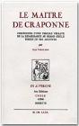 Le Maître De Craponne - Preview